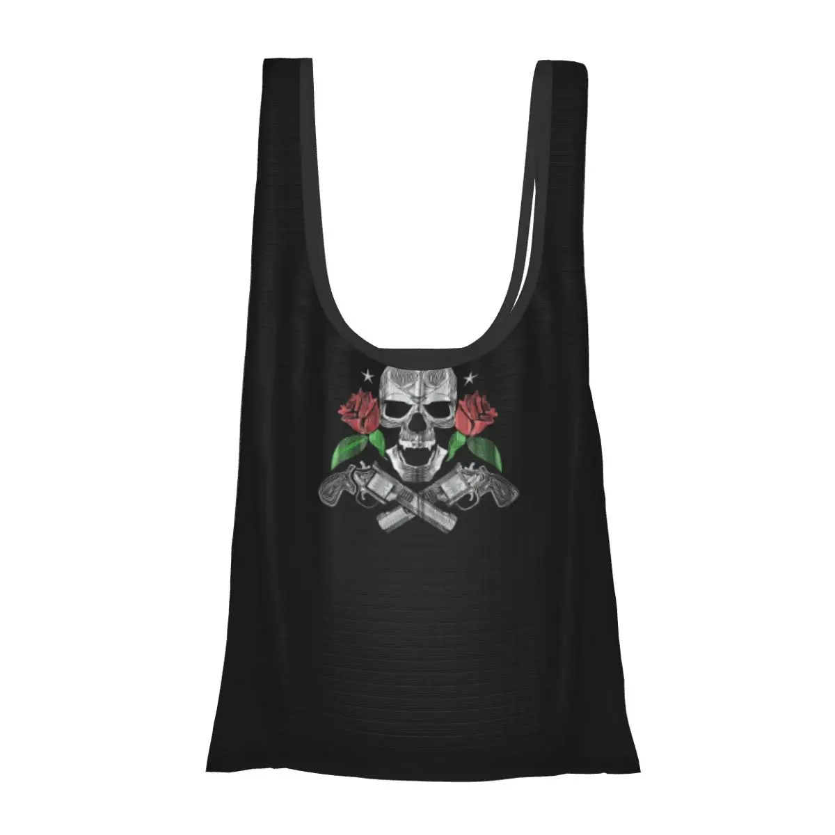 rosas-vermelhas-com-armas-e-cranio-design-zip-hoodie-portatil-tote-grande-capacidade-saco-de-compras-bolsa-de-compras-bolsa-de-ombro