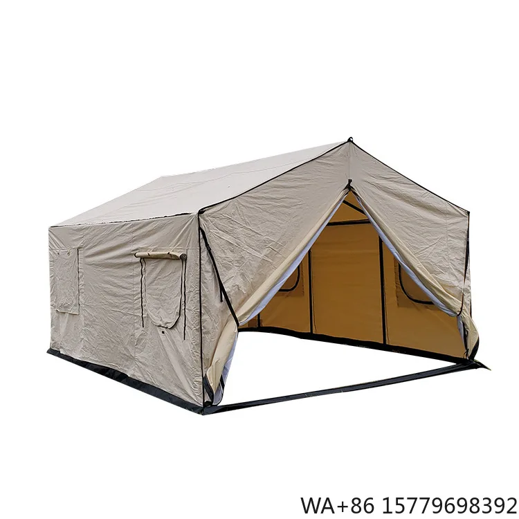 Four-season Eco-Friendly Camping Tent for Campground Hotel Scenic Area Vacation-Double-layer Waterproof (3000mm+) Windproof