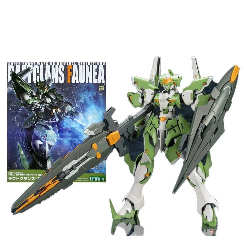 KOTOBUKIYA prawdziwy Super Robot Wars OGThe Moon wellers figurka Anime BAFTCLANS FAUNEA zabawki figurki akcji dla dzieci Model prezentowy