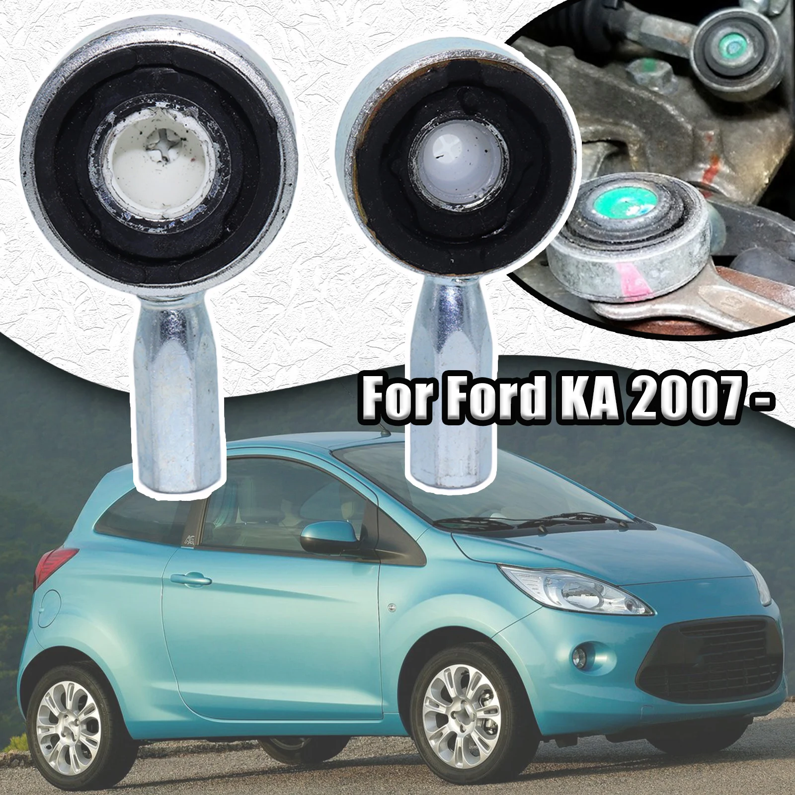 

Manual Gearbox Shift Cable Linkage Bushing For Ford KA 2007 - Shifter Lever Selector Connect Both End Replacement Parts 55245287