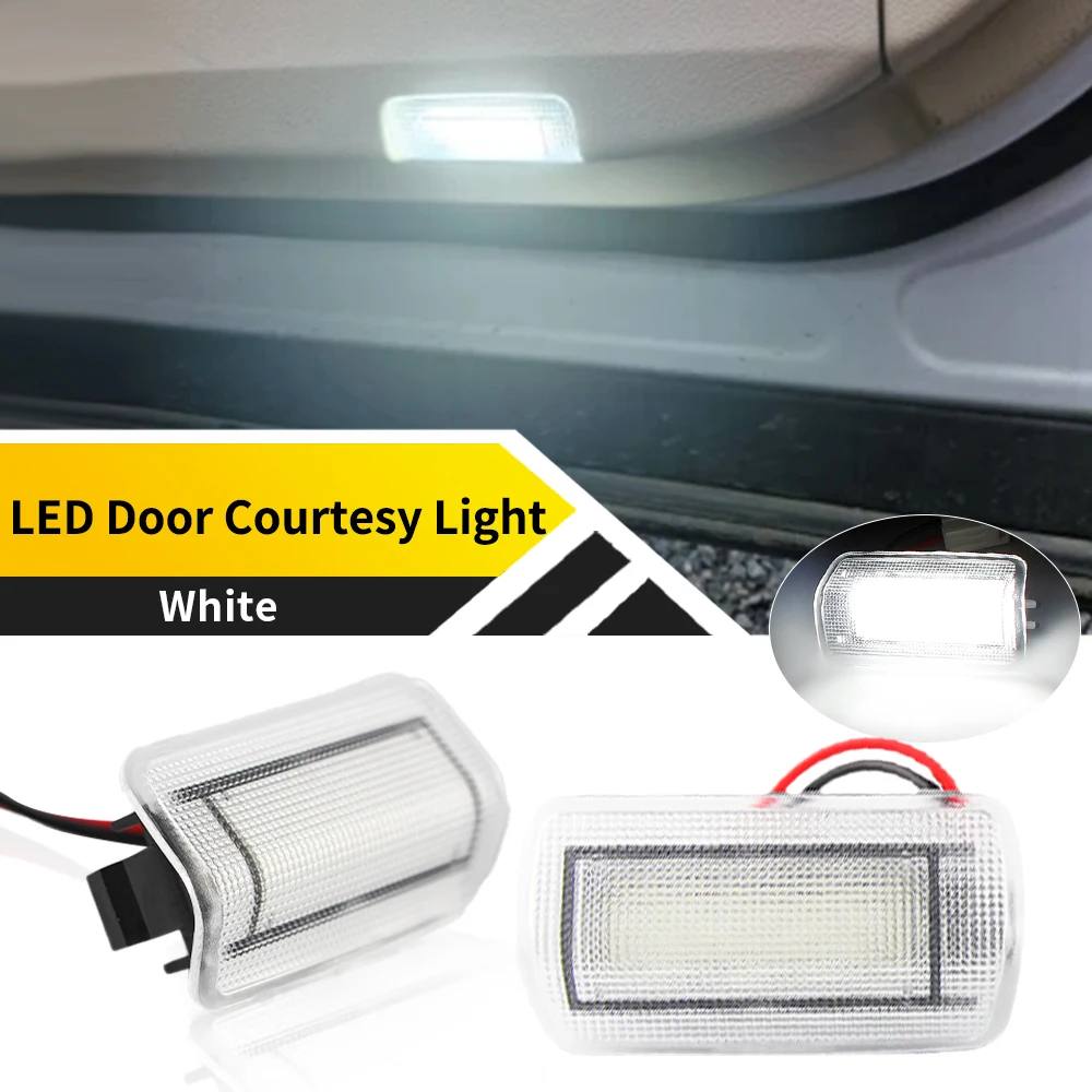 

2pcs LED Footwell Under Door Courtesy Light For Lexus RC200T / RX300/RC350 / RC-F 2001 - 2020 LS460 / LS600H 2001 - 2020