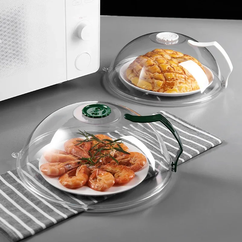 High Temperature Resistance Microwave Splash Cover, BPA Protective Cover with Steam Hole