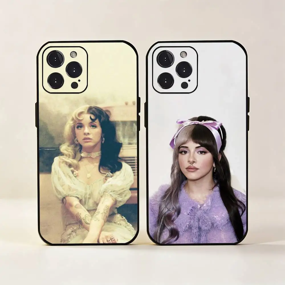 

M-Melanie Martinez Phone Case Silicone black Soft For IPhone 17,16,15,14,13,12,11,SE,Plus Pro Max