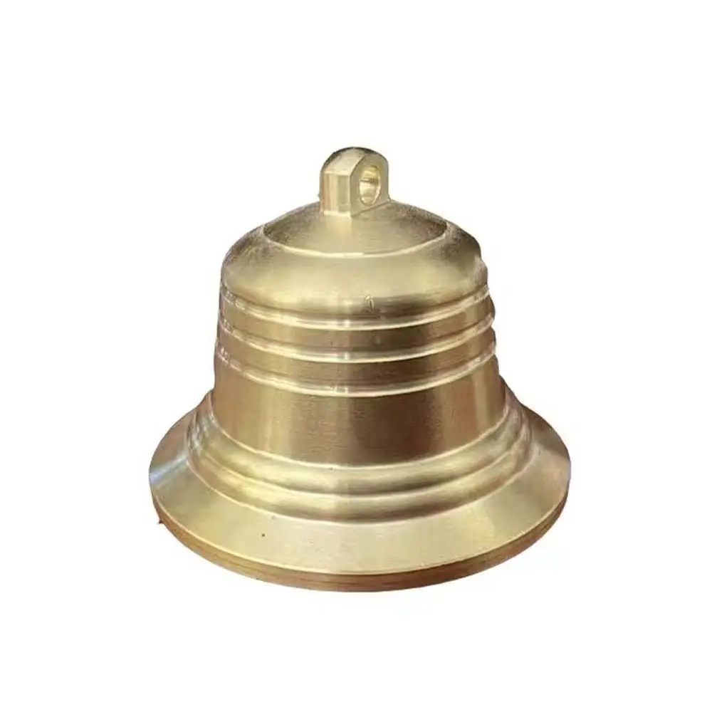 

Vintage Chinese Knotting Wind Bell Lucky Copper Bell Brass Bell Pendant Festive Metal Crafts Round Bells Gifts Garden Decor