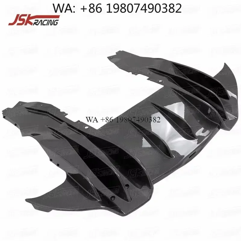 Wmwmnu Carbon Fiber Rear Diffuser Lip Bumper for 2015-2017 570S OEM Style Auto Body Kit Accessories