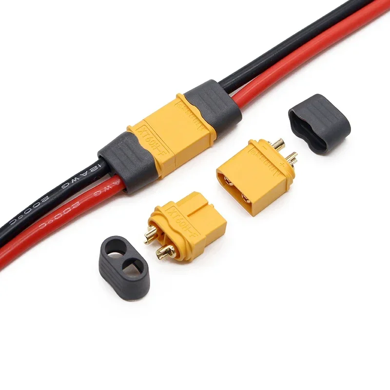 

20pcs/lot XT60H-F/M XT60 Male Female Model Aircraft Cable Power ESC Test Lithium Battery Pack Charging Interface High Current