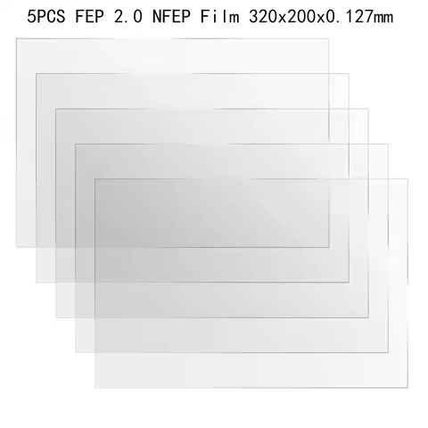 nFEP(PFA) Release Film for Anycubic Photon M3 Max,ELEGOO Juipter Sonic Mini 12.8''-13.6'' Resin 3D Printer 380x260x0.127mm