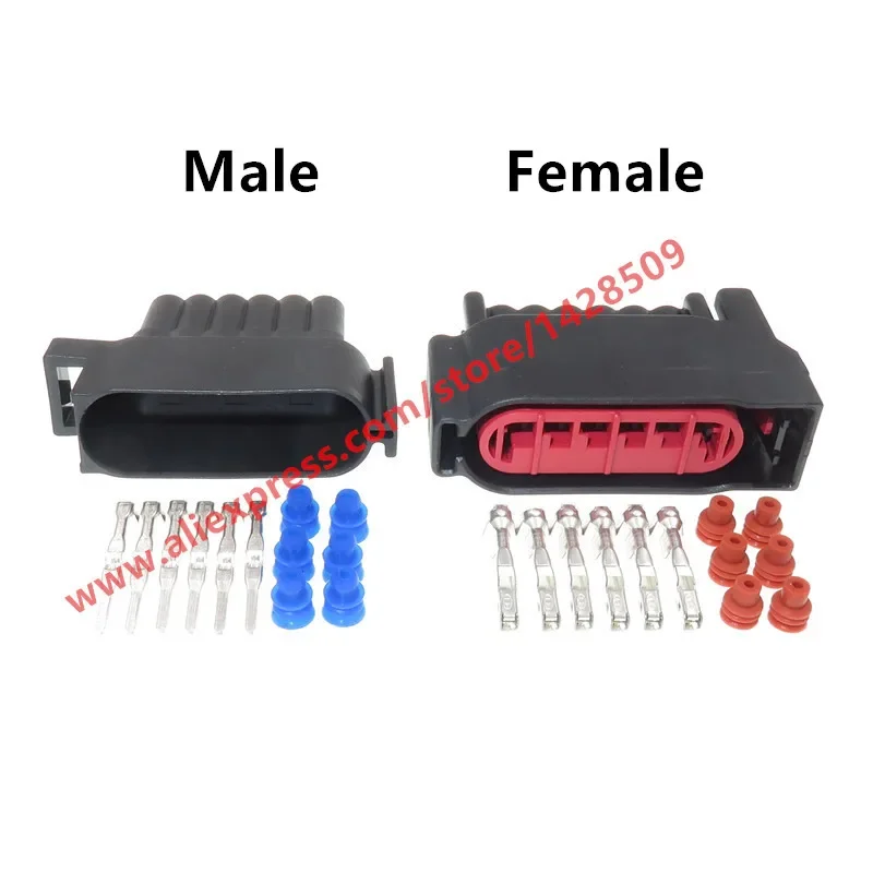 1 Set 6 Pin Accelerator Pedal EPC Car Connector For Volvo Ford 1.6TDCI Accelerator Throttle Car 4M5T-14A464 4M51-9F836-BK