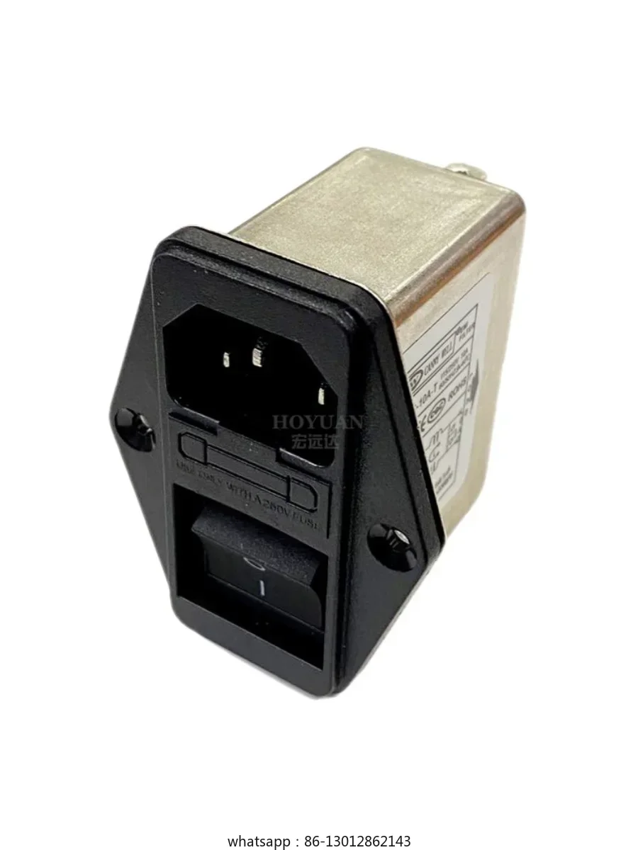 

Power EMI filter CW2B-06A-T CW2C-10A-T6A socket 220V single-phase AC fuse