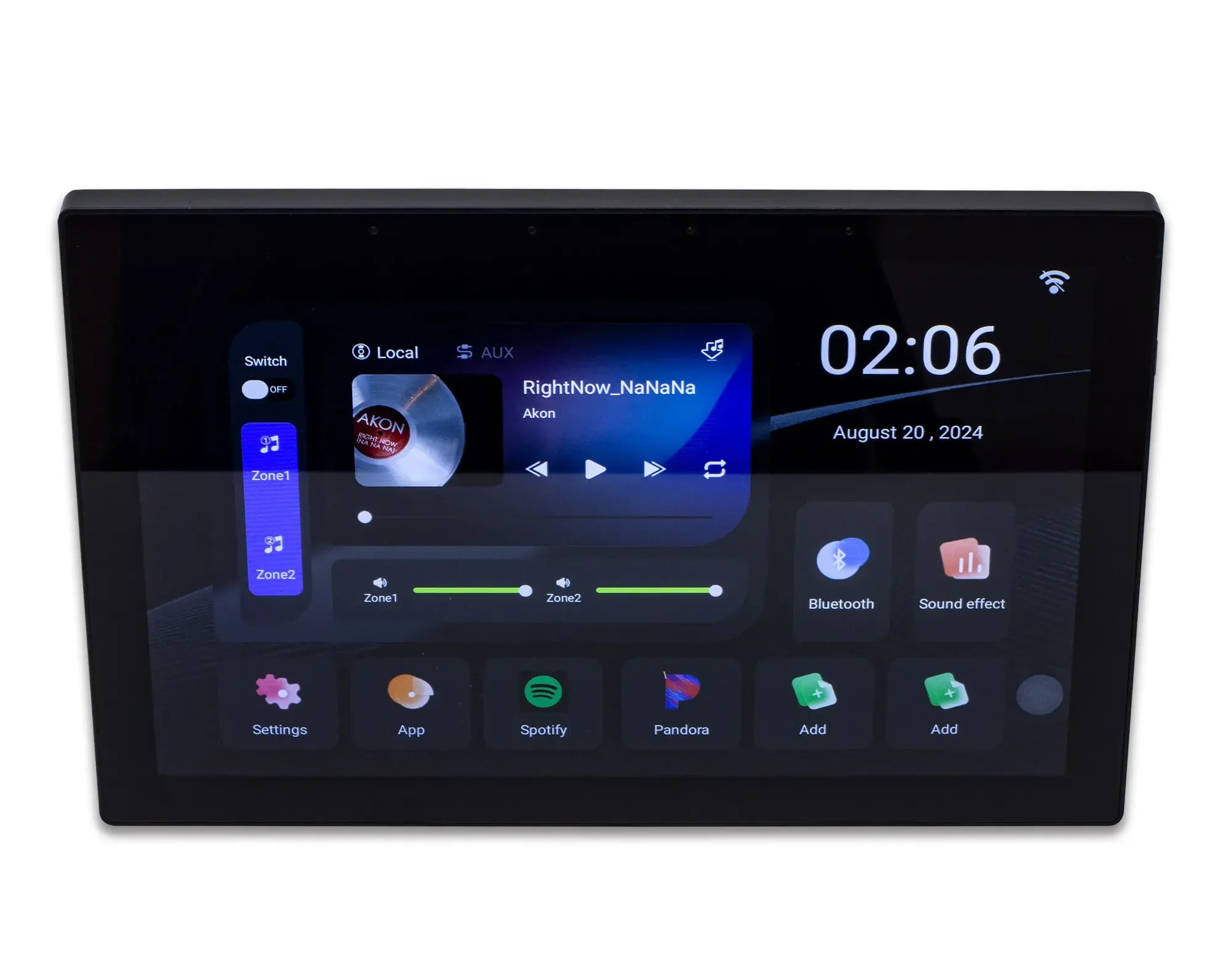 

Tianlai T10 Smart Touch Panel Voice Control Bluetooth Tuya Zigbee Wi-Fi Light Dimmer Switch