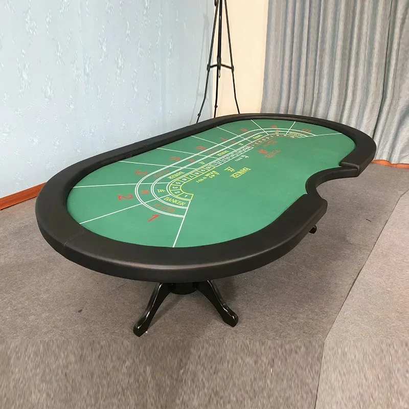 

Стол для покера Техас Тигровая нога Стол для покера Техасский стол Baccarat Прямые продажи с фабрики