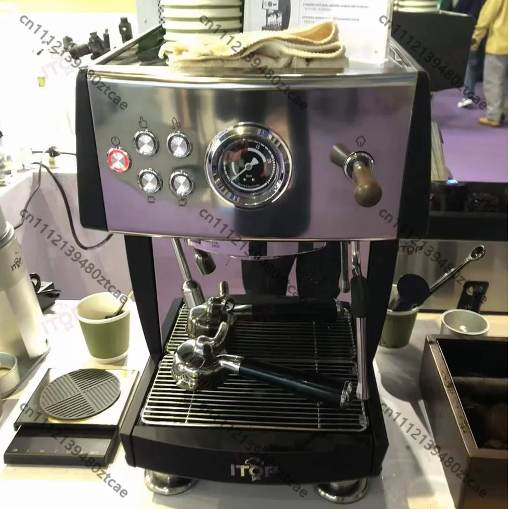 IT-CM808 Coffee Machine, Newly Developed, 3 Boilers, 220-240V 50-60Hz, 3550W, 3.8L Water Tank, Italian Pump