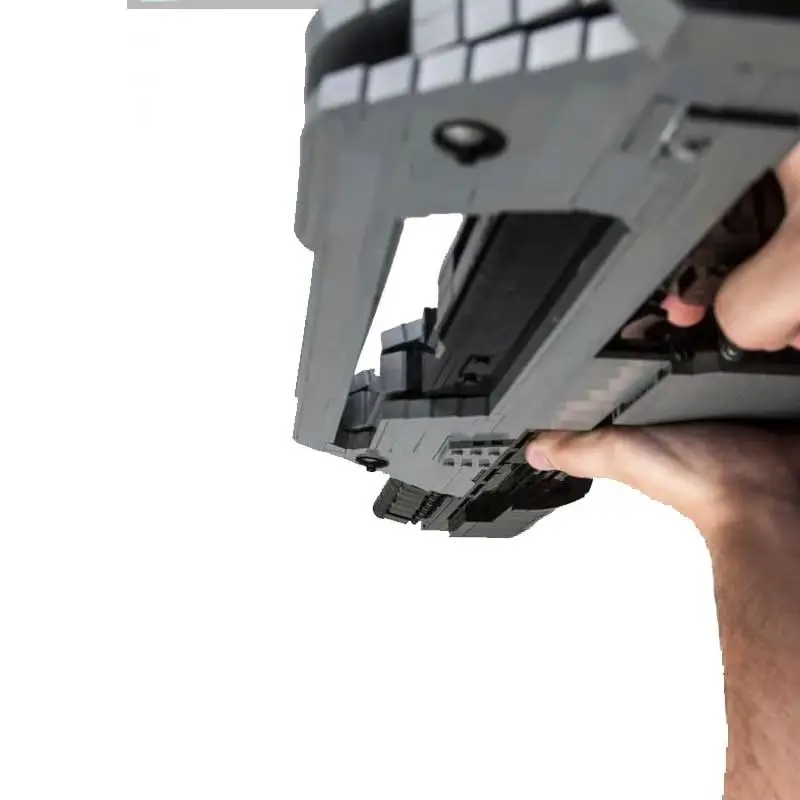 

Иностранник M41A Импульсная винтовка 1, серия фильмов, научно-фантастические кирпичи, модель MOC, строительные блоки, головоломки, игрушки, подарки, боевое поле, дисплей, подарки