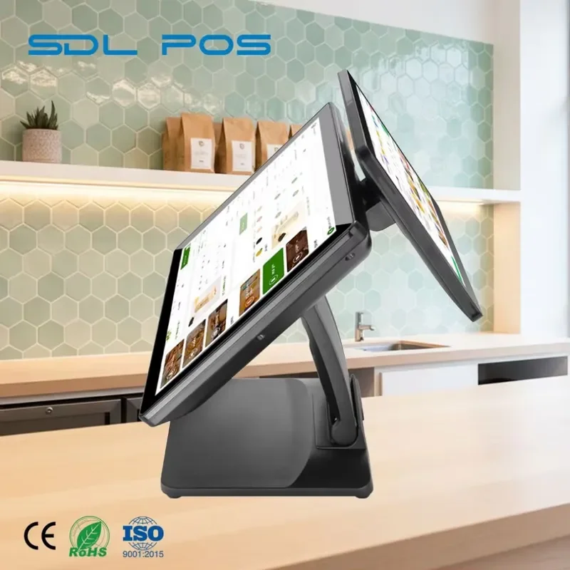 Maintenance- Spill Resistant Surface Independent Power Switch Cash Register Price Employee Clock in Station Compact