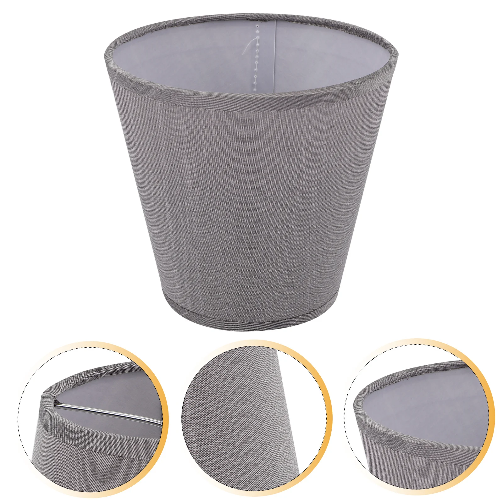 

3Pcs Cloth Lampshade Sturdy Structure Light Cover Practical Use for Home Decor Lamp Shade Cloth Lampshade Lamp Shade Cover