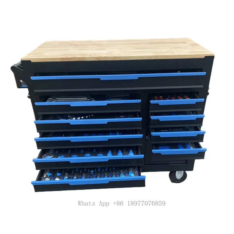 2024 Hand Tool Set Drawer Trolley Cabinet For Auto Repair Mechanical Repair Hot Sale