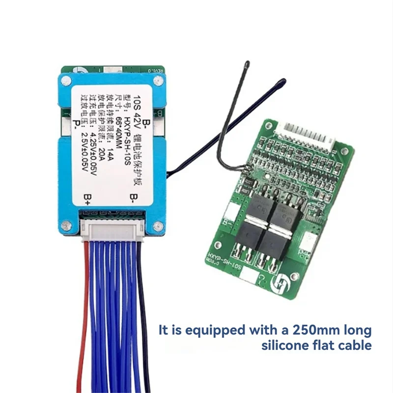 TTKK-For Ternary Lithium Battery Pack 42V 10S 15A BMS Electric Bicycle Vehicle With Temperature Protection