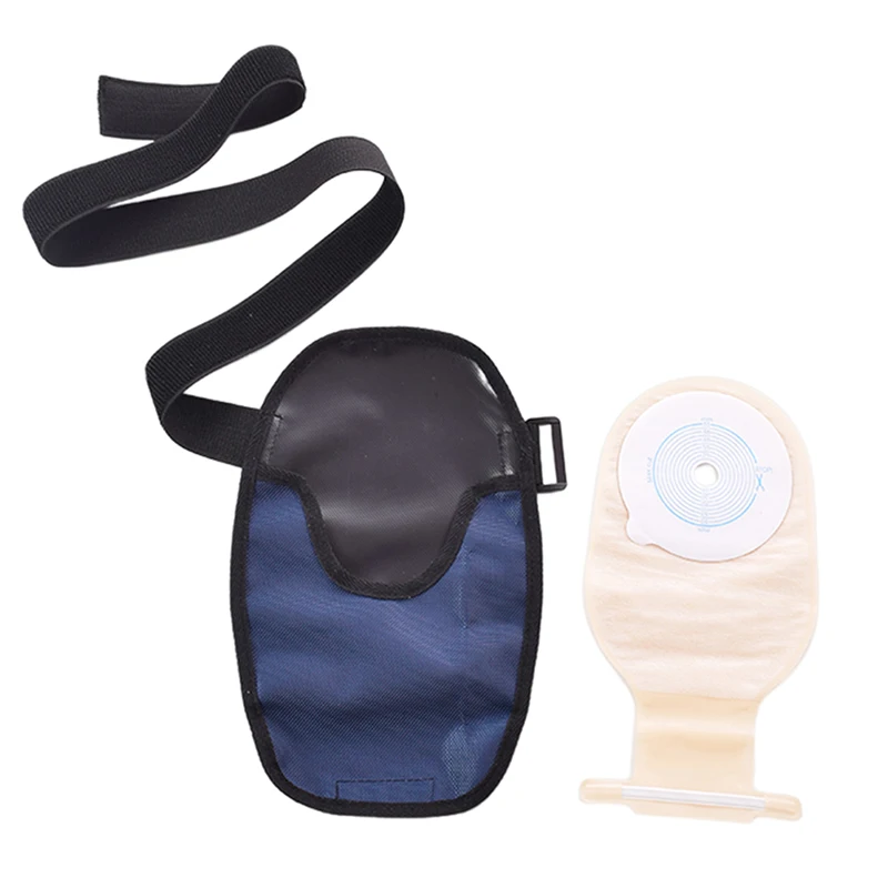 Colostomy Bag Cover Large Load Capacity Waterproof Adjustable Lightweight Practical Use Stretchy Ostomy Pouch Cover for Patient