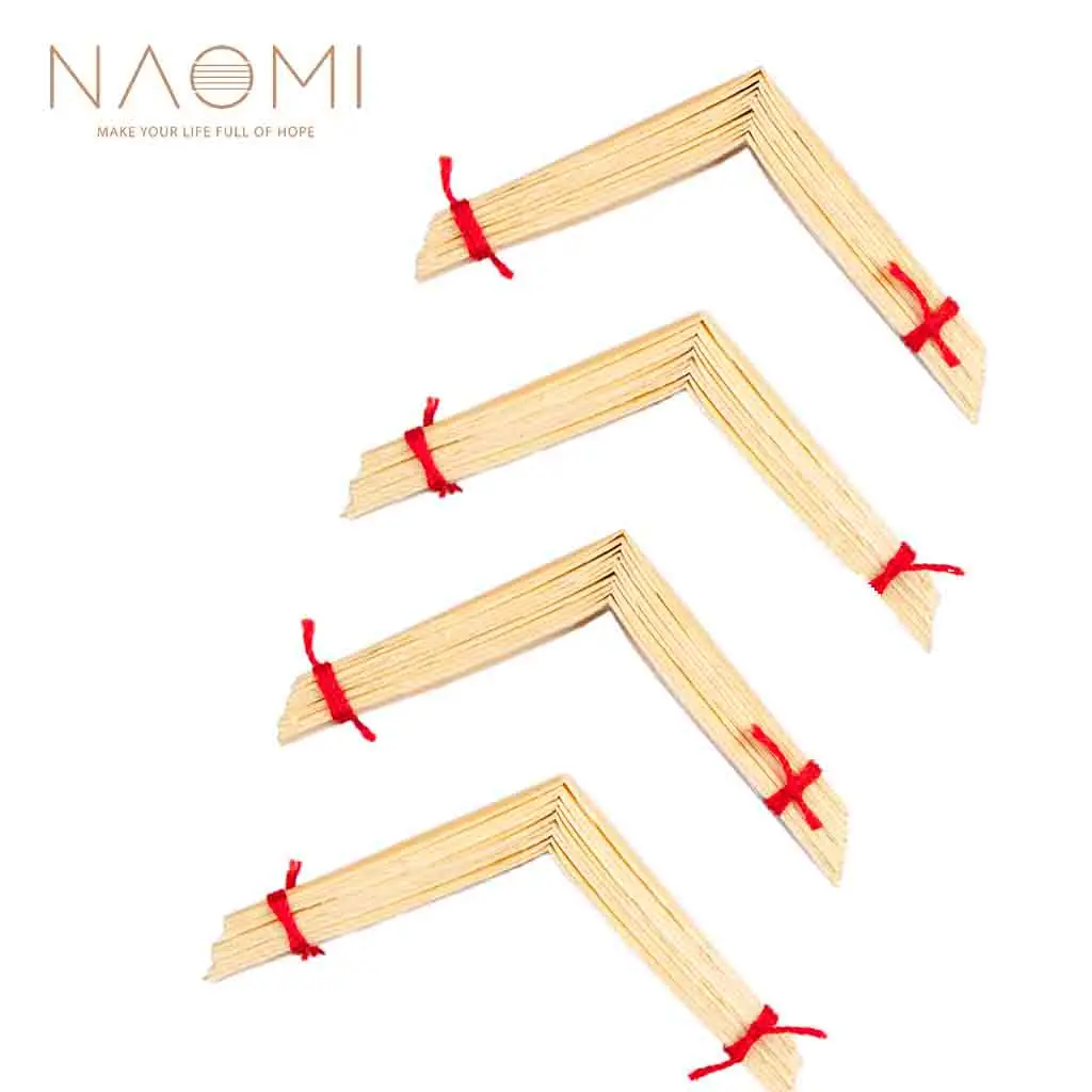 

NAOMI 40 PCS Oboe Reeds Cane Parts Gouged Shaped Folder Woodwind Instrument Accessories New