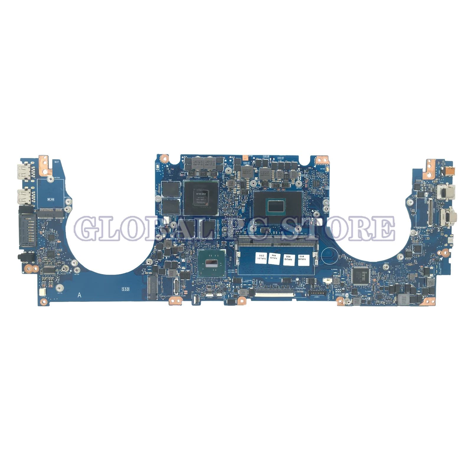 G501V สำหรับ ASUS N501VW G501VW G58V GTX960M-2G UX501VW แล็ปท็อปเมนบอร์ด N501V เมนบอร์ดทดสอบ OK I7-6700HQ CPU 8GB-RAM/4G