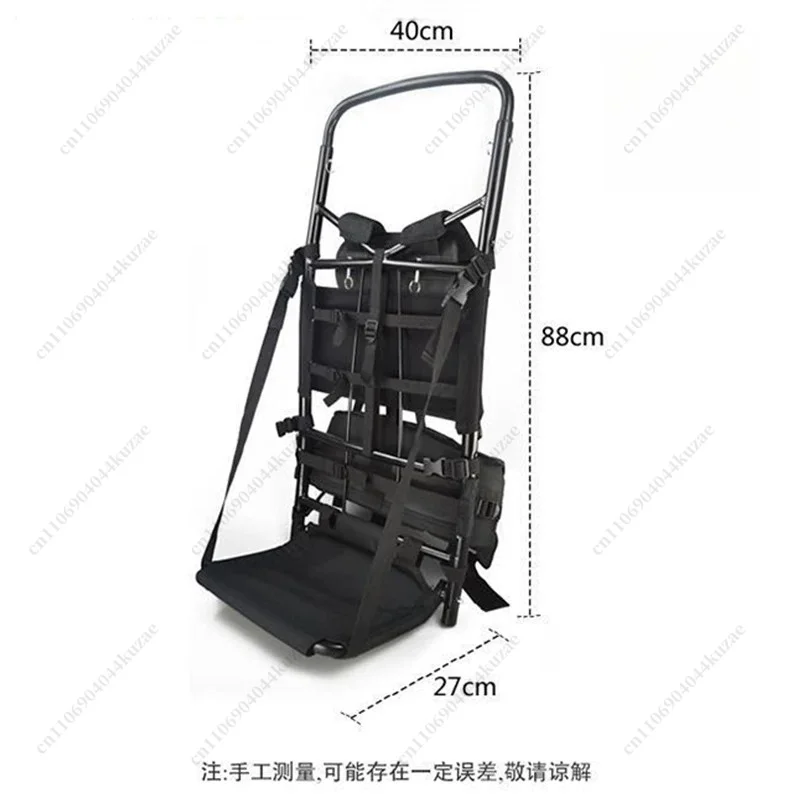 Ultra-light Aluminum Alloy Folding Rack, Multifunctional Bracket for Fishing, Hiking & Mountaineering