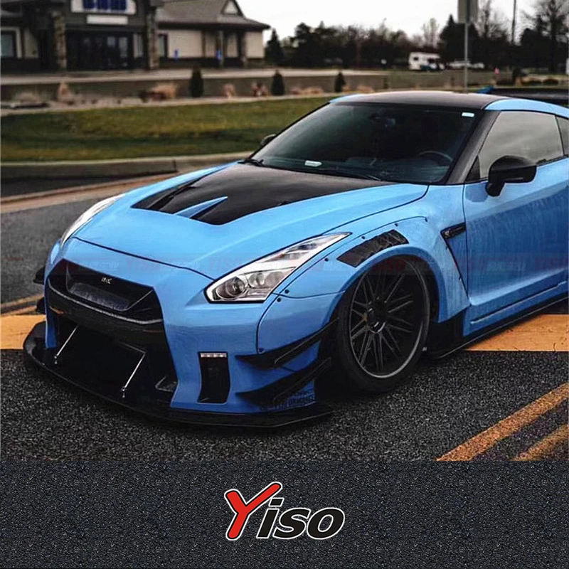 Suitable for NISSAN R35 GTR GTR35 Modified Carbon fiber LB Engine Cover Aerodynamic kit