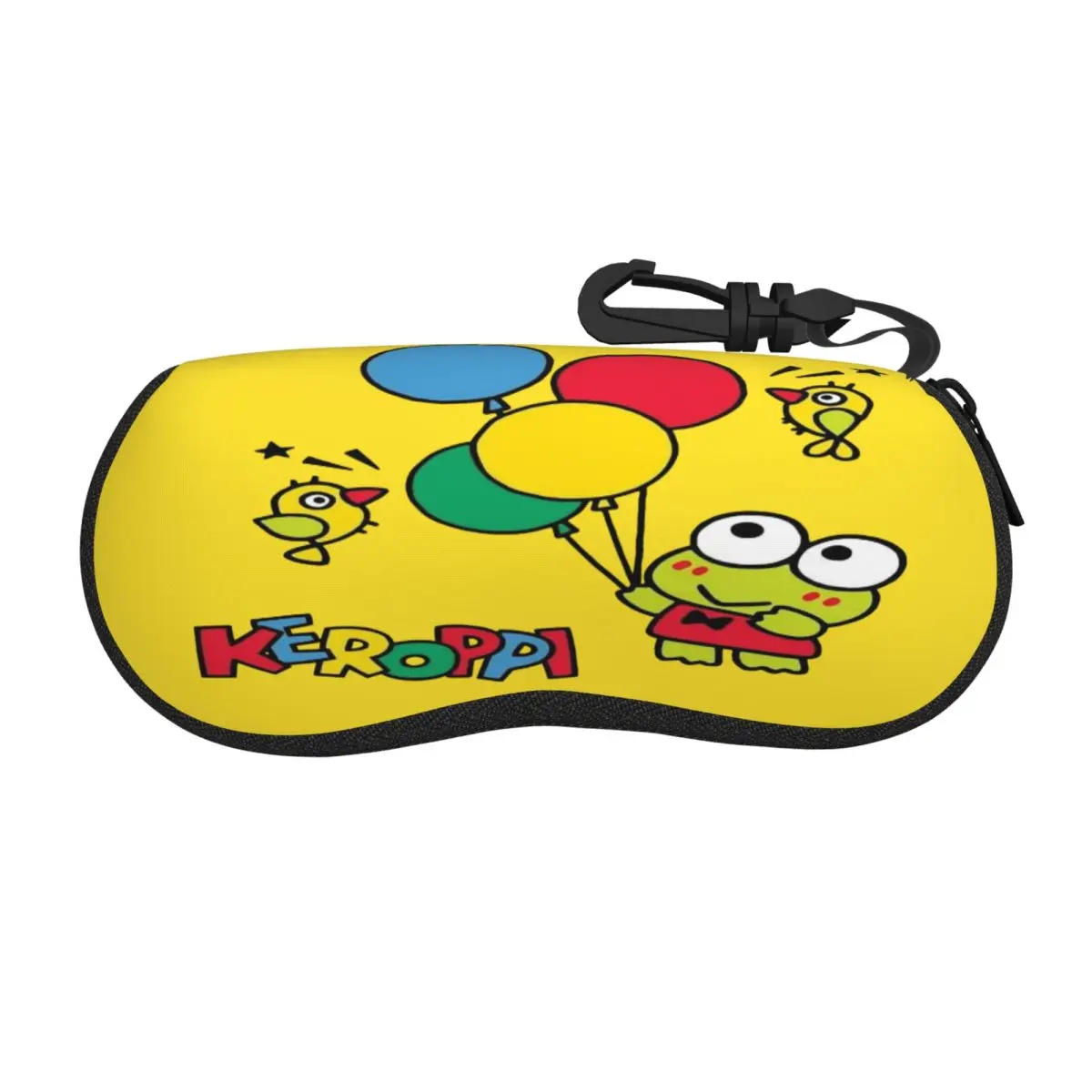 

Custom KeroKeroKeroppi Balloon Shell Eyeglasses Protector Cases Cool Sunglass Case Glasses Bag