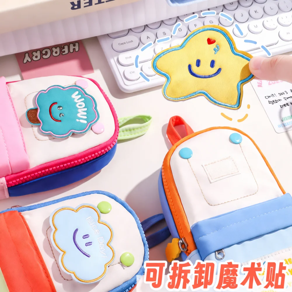 Large Capacity Cloud Pencil Case Aesthetic Stationery Organizer Cute School Supplies Zipper Pouch For Girls And Boys