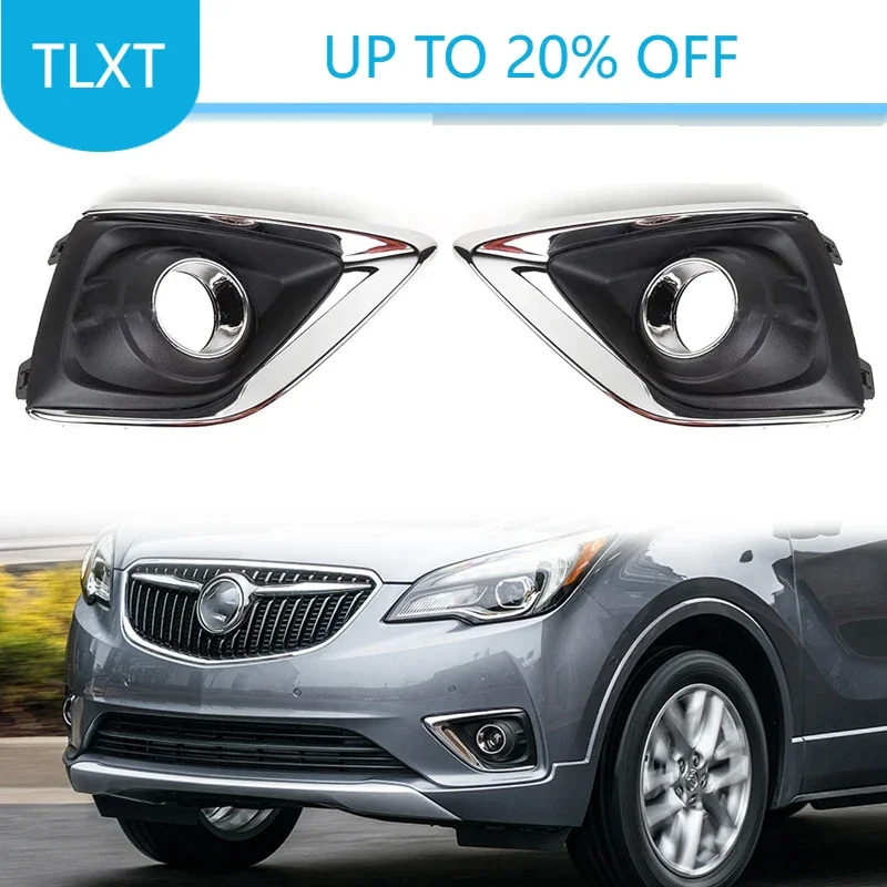 

Для Buick Envision 2019 2020, передняя противотуманная фара автомобиля, передний бампер, противотуманная фара, рамка, крышка, обрезка противотуманной фары, лицевая панель