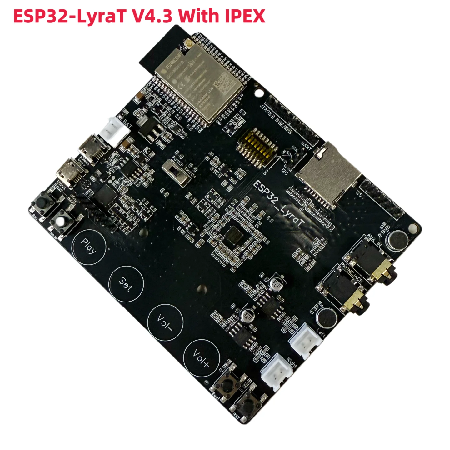 ESP32-Lyrat V4.3 with IPEX ESP32 Audio Development Board with ESP32-WROVER-IE 4MB for IOT