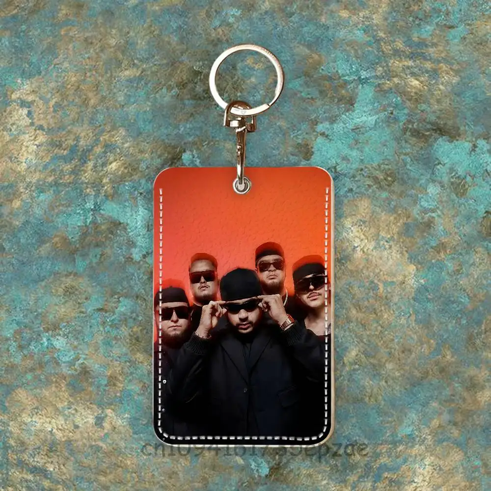 Jesus Ortiz Paz Custom Access Card Case Leather Card Holder Keychain Key Ring Transportation Card Case Gifts