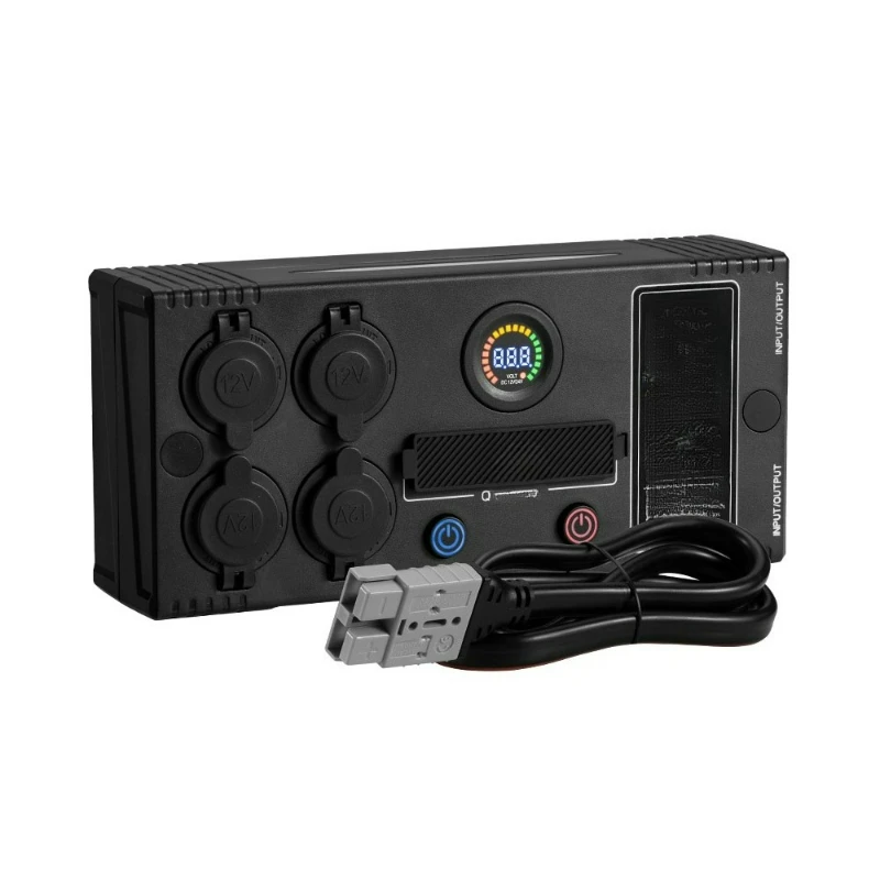 

12V/24V car mini control box with USB cigarette lighter interface supports QC3.0 fast charging