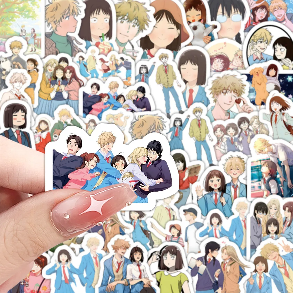 

10/30/60PCS Skip and Loafer Stickers High School Student Style Animation Luggage Laptop Phone Guitar Car Bike Skateboard Decals