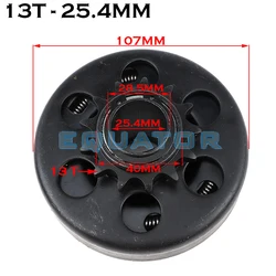 19Mm 20Mm 25.4Mm 13T Tandtanden Centrifugale Automatische Koppeling 3/4 