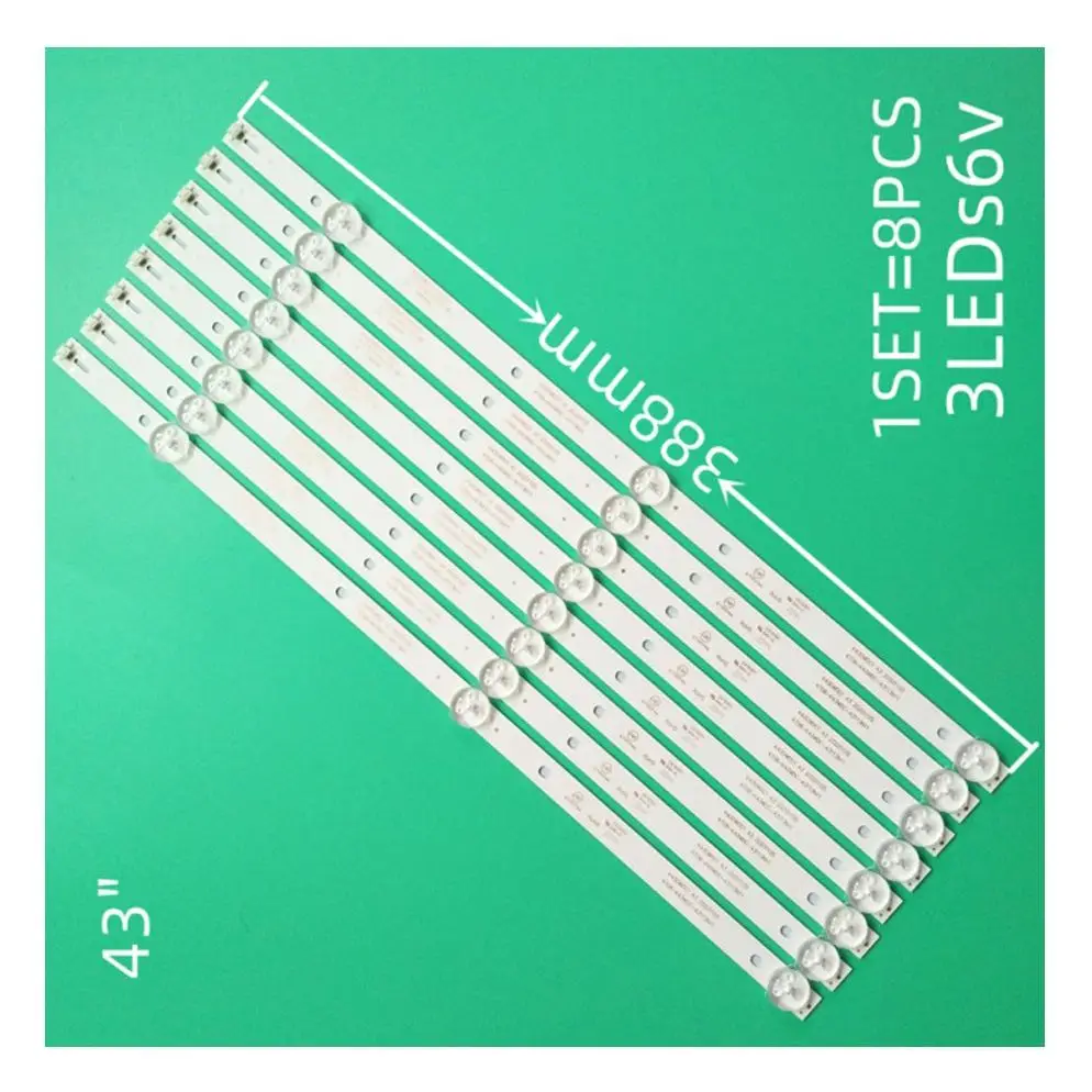 

LED TV Backlight 4708-K43WDC-A1113N11 for K430WDC1 A3 4708-K430WDC-A3113N11 4708-K430WDC-A1113N11