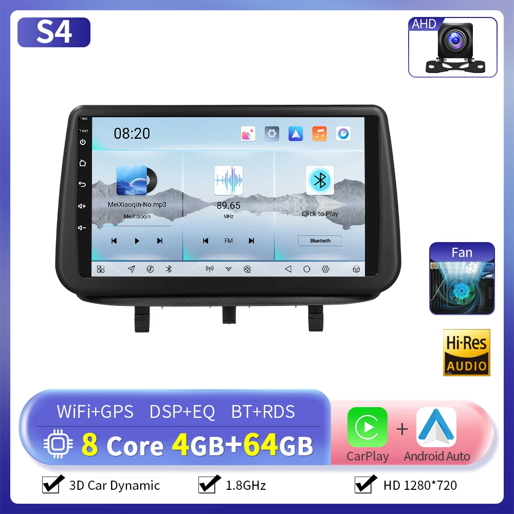 Camecho 6 + 128G 8core Autoradio GPS Stereo Voor Opel MERIVA 2010-2014 Multimedia Speler Draadloze Carplay Android Auto Wifi 4G Netto