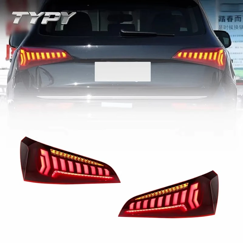 Modified rear tail lamp with multiple lighting functions, regular replacement parts for Audi Q5 13-17
