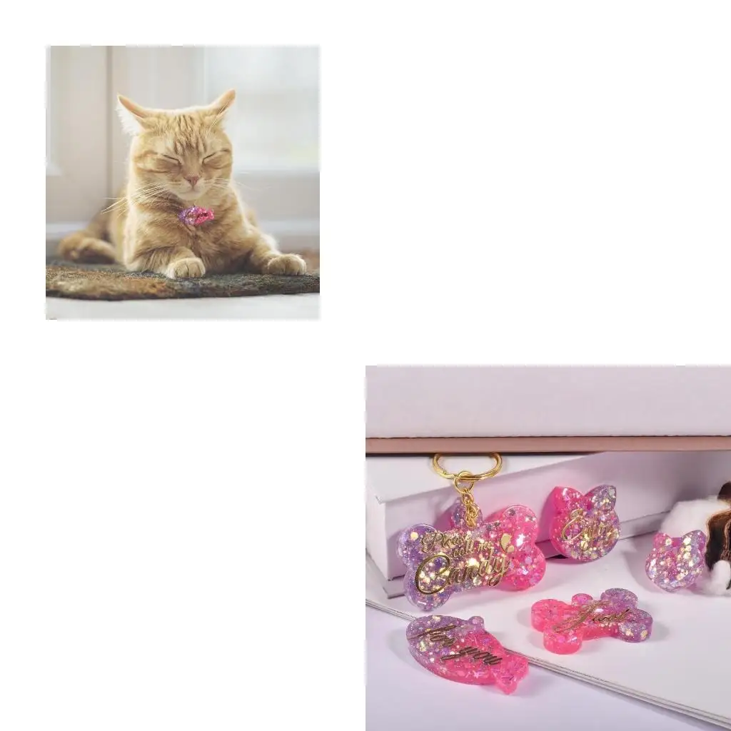 

Форма для литья рыбы для домашних животных, брелок для самостоятельного изготовления, подвеска, украшения, ремесла