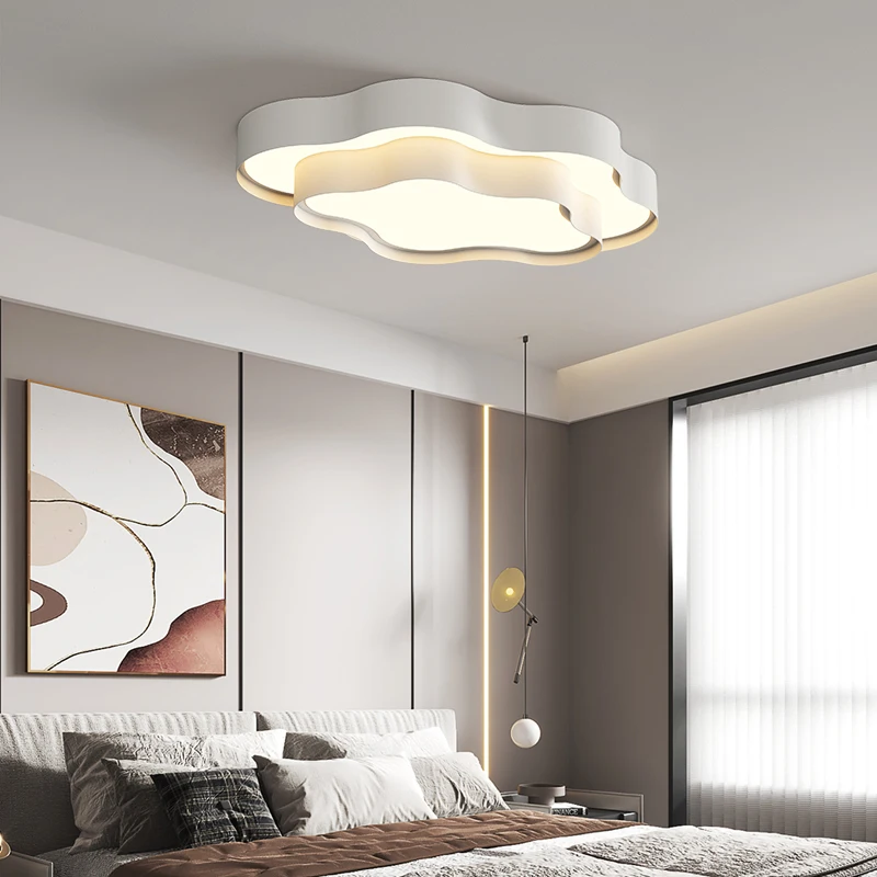 Cloud Recessed Led Ceiling Lights White Warm Children's Living Room Lamp Modern Minimalist Study Bedroom Lamp Boy Girl Room Lamp