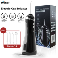 Oral irrigator Electric Dental Water Flosser for Teeth 200ML Waterproof Portable Cordless Teeth Whitening Mouth Washing Machine