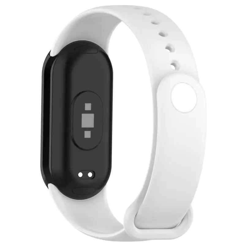 Gelang karet tali Mi Band 8, untuk Mi Band 8 steker silikon TPU NFC aksesori gelang pintar silikon Mi Band 8 Gelang