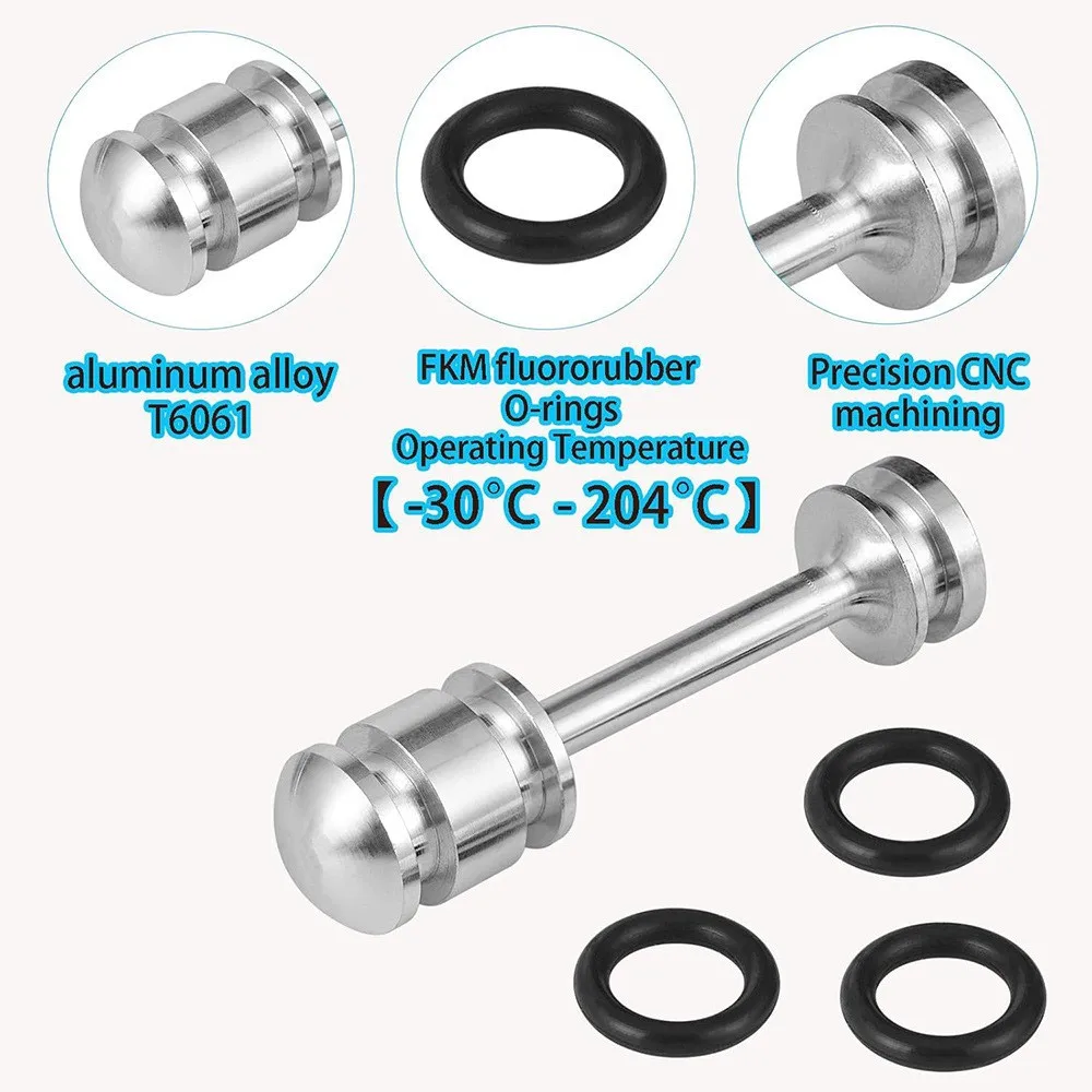 12573460 Engine Aluminum Oil Diverters Barbed Tubing Plugs 3rd and 4th Generation LS Universal