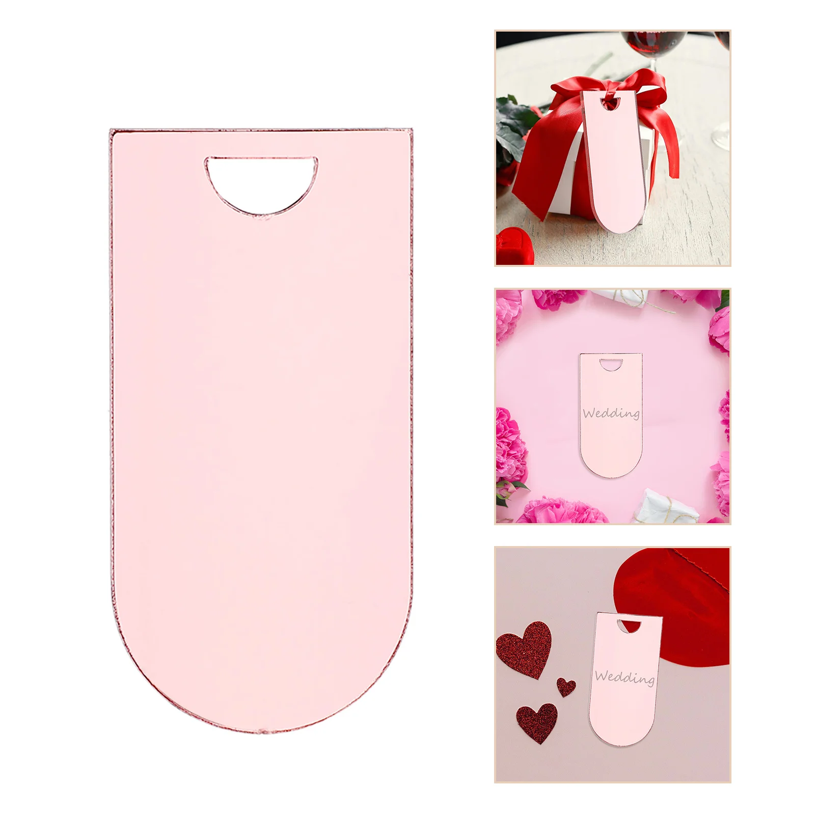 

20pcs Acrylic Seat Tags Arch Design Reusable Reserved Signs For Wedding Party Banquet Table Place Cards Seating Chart Cards