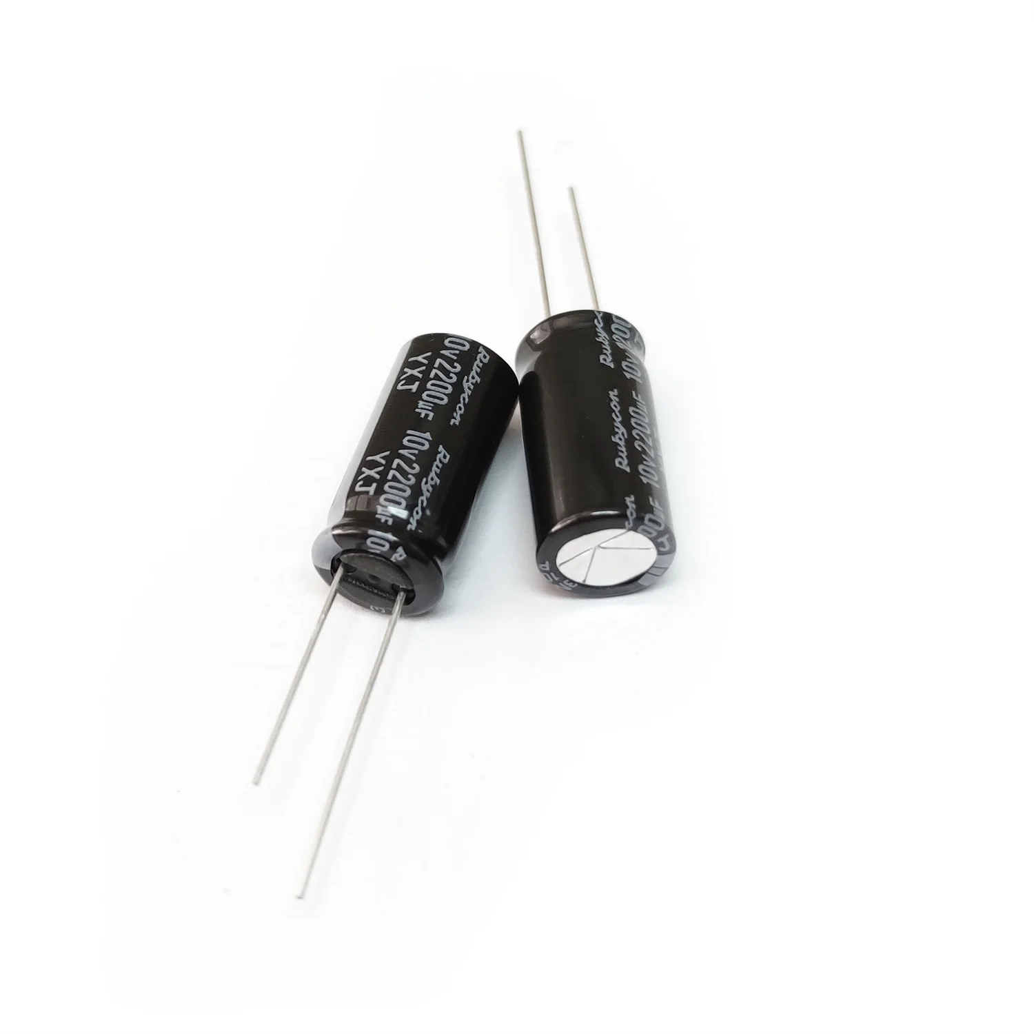 200PCS 10V2200UF YXJ 10X20 RUBYCON Long Life Brand New Low Impedance Electrolytic Capacitor