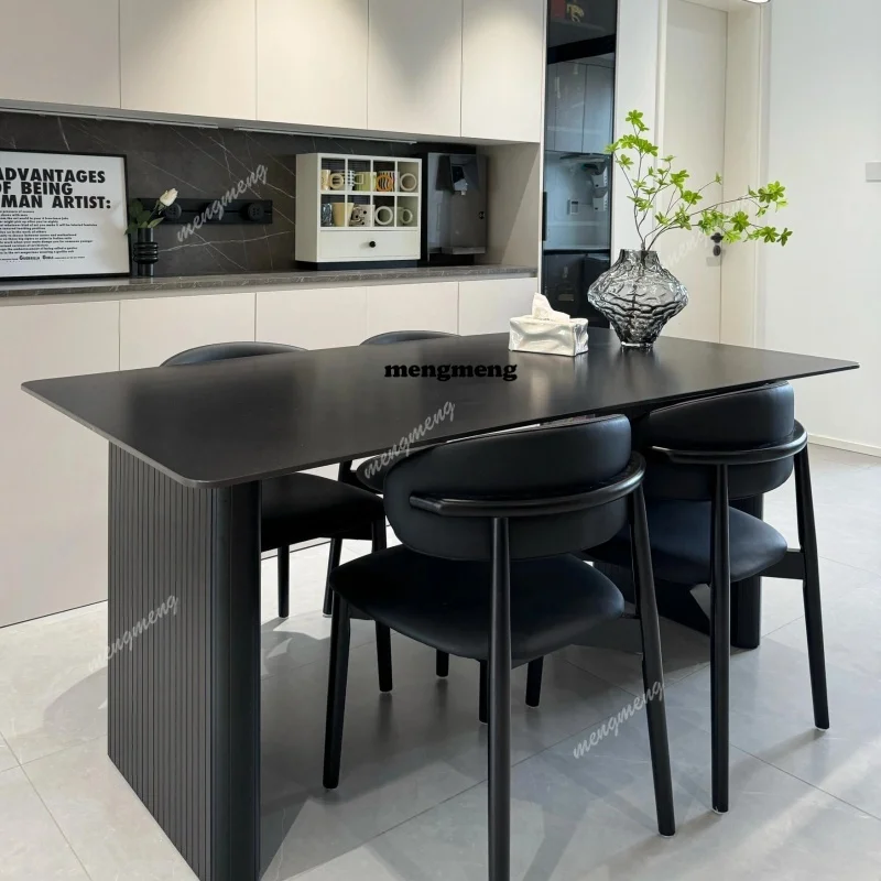 

Итальянский современный обеденный стол, роскошный прямоугольный приставной стол для кухни и гостиной, многофункциональный стол, мебель для столовой