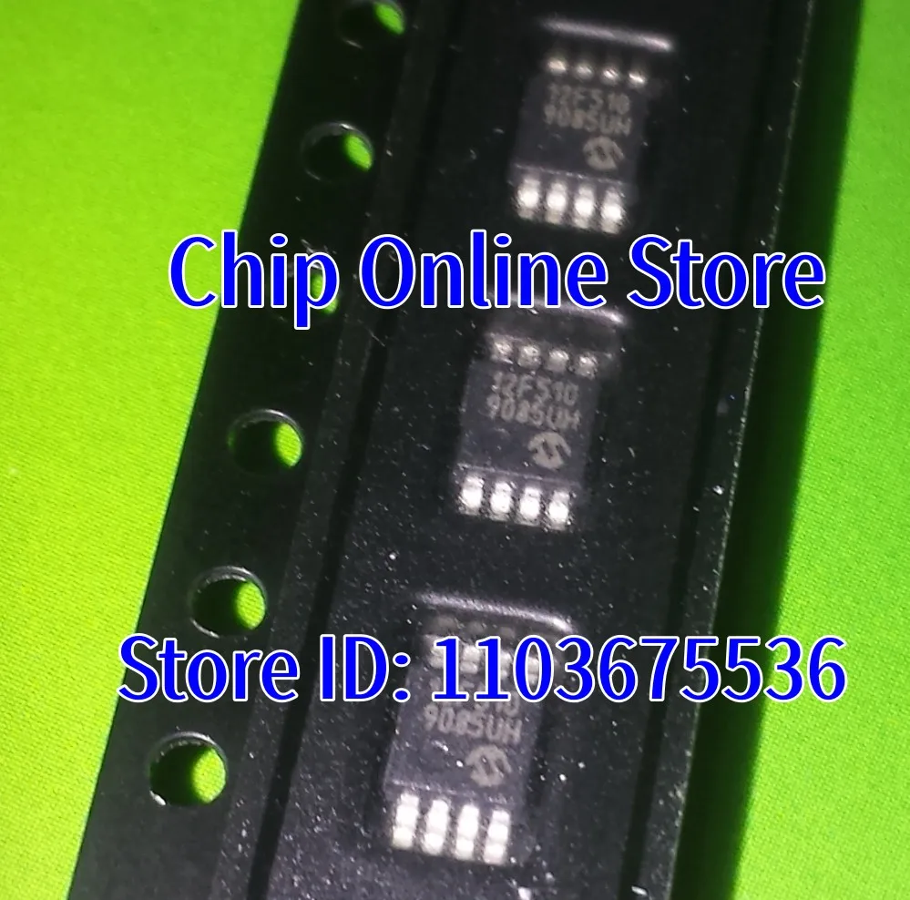 5 ~ 100 قطعة PIC12F510-I/MS PIC12F510T-I/MS PIC12F510 MSOP8 جديد الأصلي