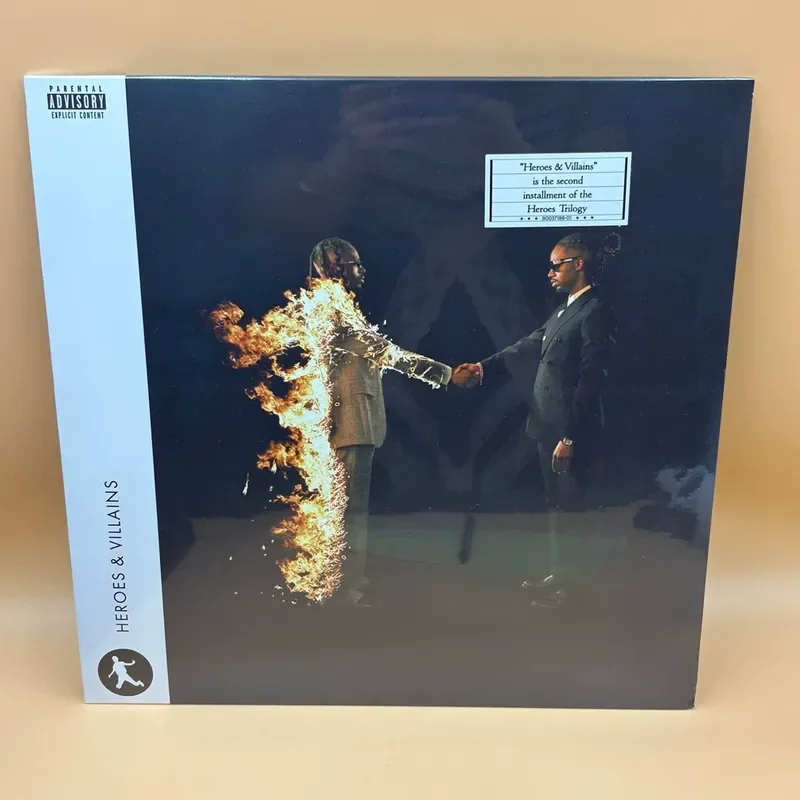 Metro Boomin Heroes & Villains Hip Hop Dirty Edition Novo LP de Vinil para Amantes de Música