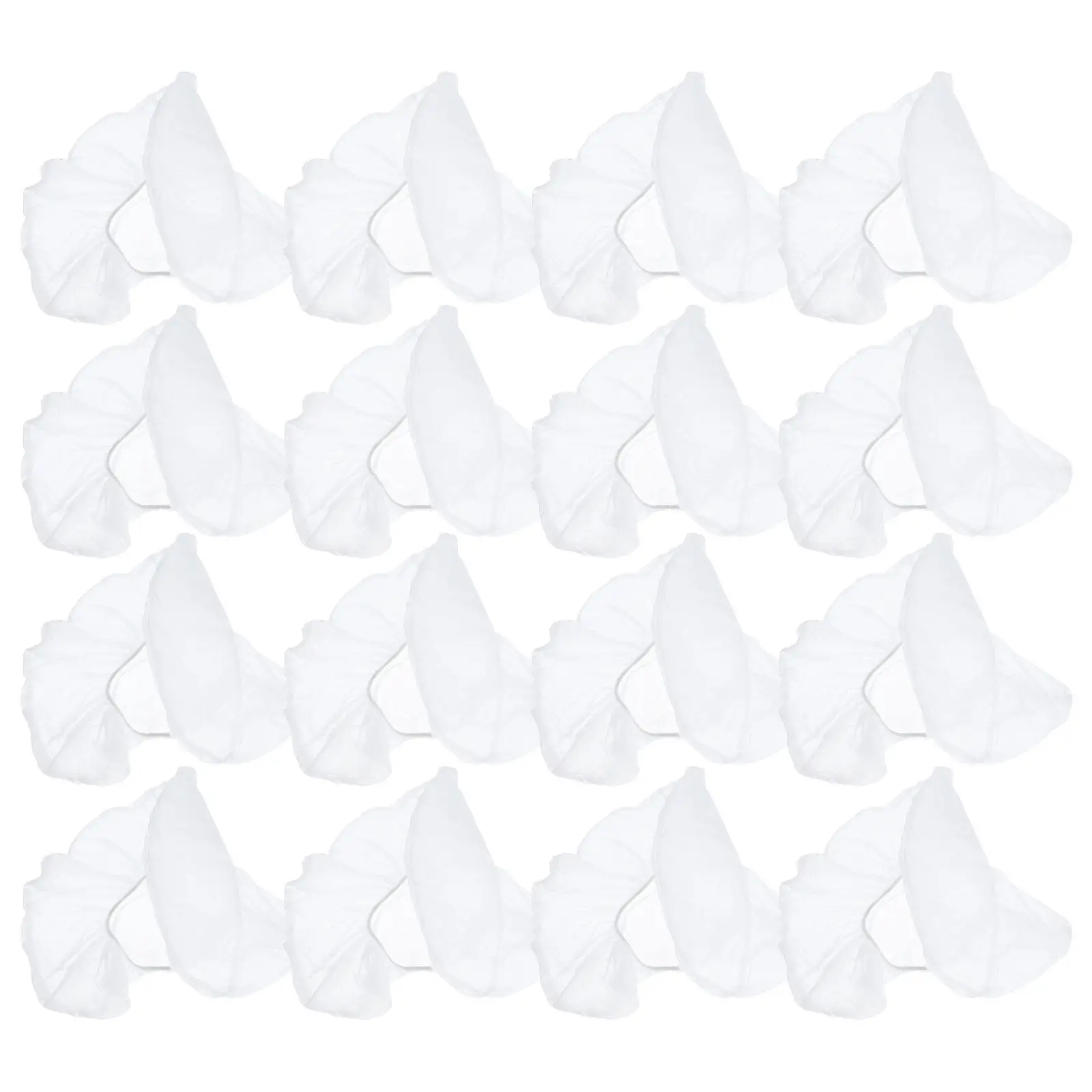 Disposable Nonwoven U Shaped Headrest Covers 150 Pack Face Rest Protectors for Spa Massage Salon Beds