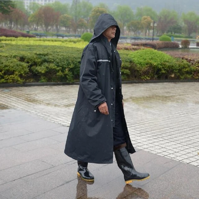 Abrigo de lluvia para hombres impermeable Impermeable para hombres impermeable Chaqueta poncho de lluvia Larga Aliexpress