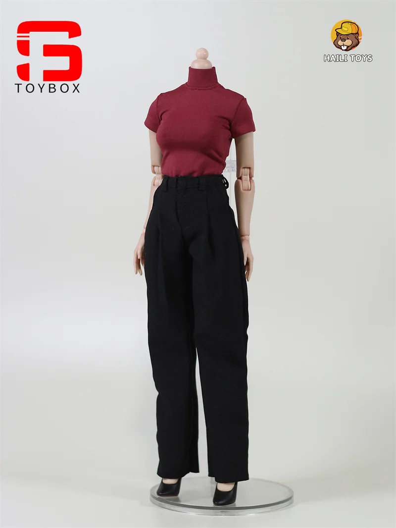 HAILI TOYS HF012 Skala 1/6 Codzienne Krótkie Rękawy Długie Rękawy Spodnie Ubrania Model dla 12-calowej Figurki Żołnierki